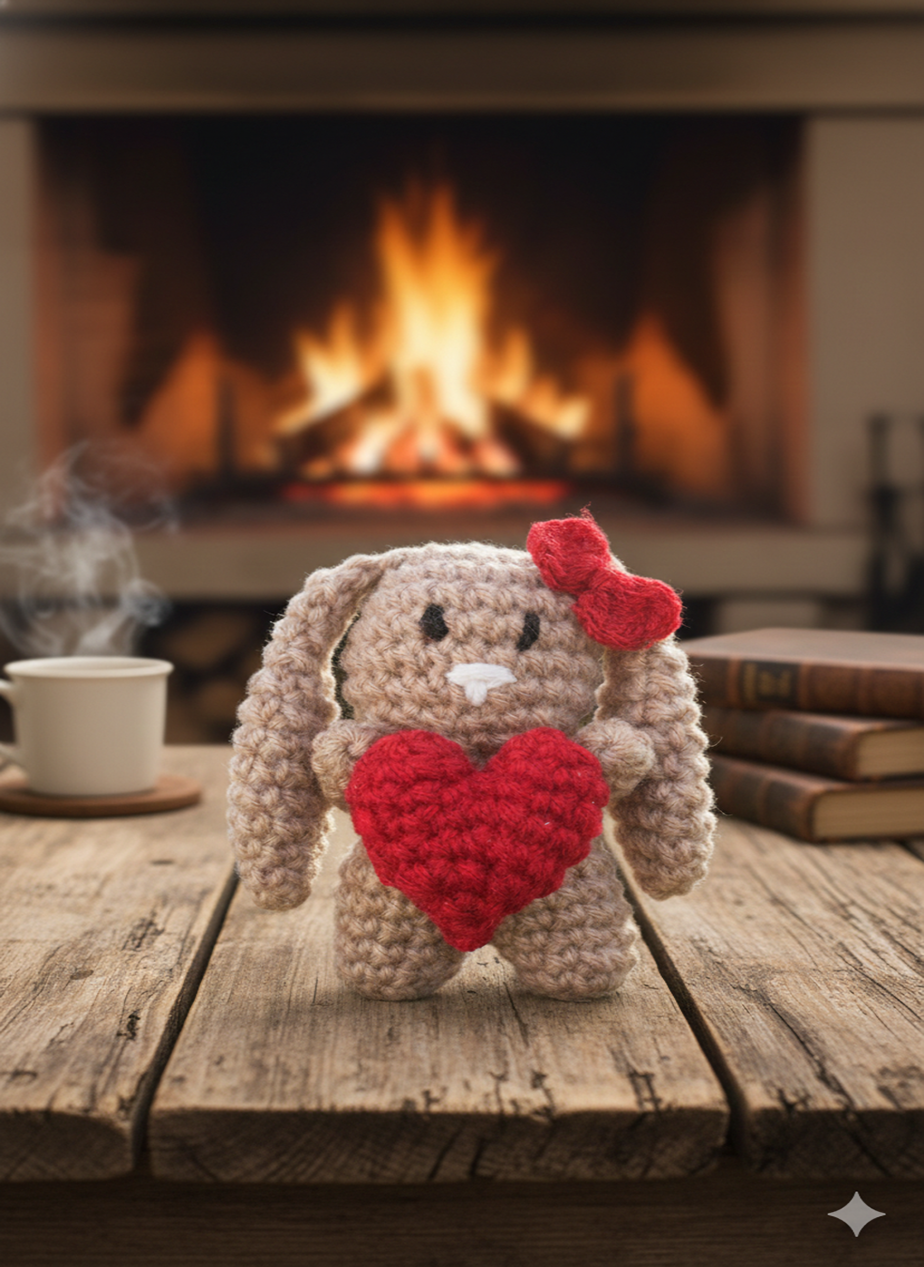 Home cute little bunny keychain